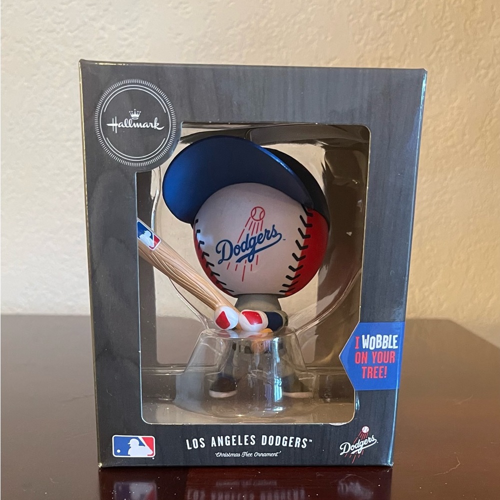 Hallmark Dodger Baseball ⚾️ Ornament.